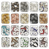 NITOPUPU 200Pcs 8mm Czech Crystal Rondelle Spacer Beads for Jewelry Making,Beads for Bracelets Necklaces(Round 8mm)