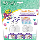 Crayola Glitter Dots Sparkle Charms, Kids Jewelry Crafts, Gift for Girls & Boys, Ages 5, 6, 7, 8