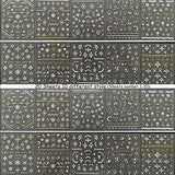 20 Sheet 3D Nail Art Stickers,Gold/Diamond Design Luxury Nail Self-Adhesive Decals Customized Metallic Nail Stickers for Women Girls Salon Home DIY Nail,Nail Tweezers Included