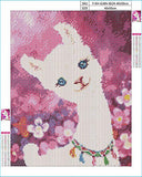 Diamond Painting Llamas 16X20 inches 5D DIY Full Round Drill Rhinestone Embroidery for Wall Decoration