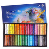 Oil Pastel Set,Professional Painting Soft Oil Pastels Drawing Graffiti Art Crayons Washable Round Non Toxic Pastel Sticks for Artist,Kids,Student,Beginner(50Colors)