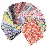 RayLineDo 15X Different Pattern Patchwork 100% Cotton Poplin Fabric Bundle Squares Of 2025cm