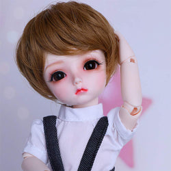 BJD Boy Doll Gold Short Hair Handsome Simulation Doll SD 1/6 Full Set Joint Dolls Can Change Clothes Shoes Decoration