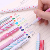 Cute Colored Pens for Women Kids Girls kawaii Polka Dots Colorful Gel ink Pens 0.5mm Fine Point Color Pens for Bullet Journaling Writing Planner Note Taking School Office Supplies, 10 Colors