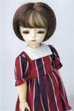 BJD Wigs JD555 6-7inch 16-18CM Short Cut Bobo Synthetic Mohair Doll Wigs 1/6 YOSD BJD Hair (Medium Brown, 6-7inch)