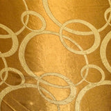 Gold Velvet Jacquard Damask Fabric 118'' Wide sold By The Yard for Curtains, Drapery, Upholstery