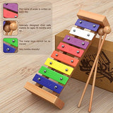 aGreatLife Wooden Xylophone for Kids Includes Eagle Whistle