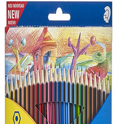 STAEDTLER Noris Colour Colouring Pencils For Colouring Workbooks -24 Pack Colured Pencils Made From