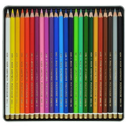Koh-I-Noor Polycolor Dry Colored Pencils Set of 24 by Koh-I-Noor