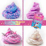 Original Stationery Unicorn Slime Kit, All You Need in One Slime Kit for Girls 10-12 to Make Unicorn Slime for Girls and Glow in The Dark Unicorn Slime for Kids, Magical Gift Idea and Slime Maker Set