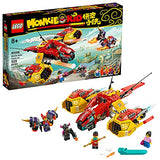 LEGO Monkie Kid: Monkie Kid’s Cloud Jet 80008 Aircraft Toy Building Kit (529 Pieces)