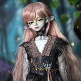 Y&D BJD Doll 1/4 Full Set 15.7" 40cm Ball Jointed SD Doll DIY Toy Action Figure Handmade Girl Dolls + Clothes + Wigs + Shoes + Makeup,A