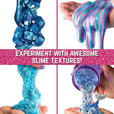 GirlZone Egg Surprise Mermaid Sparkle Slime Kit for Girls, Measures 9.5 Inches High, 39 Pieces to Make DIY Glow in The Dark Slime with Lots of Glitter Slime Add In's, Great Mermaid Gifts for Girls
