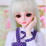 1/4 BJD Doll Purple Dress 40Cm 15Inch 19 Jointed Dolls + Clothes + Makeup + Accessories Baby Doll Toy Gift for Girs's Toy