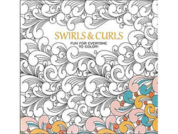 LEISURE ARTS 6821 Swirls & Curls Art and Craft Supply