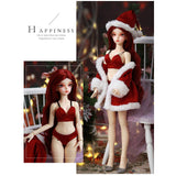 Y&D 1/4 BJD SD Dolls Full Set 41cm 16" Jointed Dolls DIY Toy Action Figure + Makeup + Wig + Shoes Girls Christmas Surprise Gift
