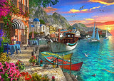 Caryongpee 12"x16" 5D DIY Diamond Painting Kits Summer Seaside Scenery Full Drill Diamond Painting Kit Round Crystal Diamond Art Kits by Numbers Gifts for Adults Home Wall Decor