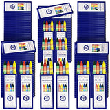 Color Swell Bulk Crayons 4 Packs - Restaurant Crayon Packs - 300 Packs 4 Crayons per Pack (1200 crayons total)