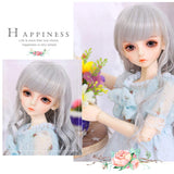 1/4 Bjd Doll Sd Doll 40cm 15.7 Inches Fashion Doll Full Set Lovely Simulation Joint Girl Child Toy Birthday, B