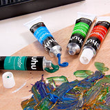 Watercolor Paint Set, 24 Colors Ohuhu Artists Water Color Painting Set Water-Color Paints Kit, 12ml
