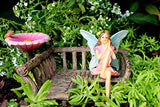 Pretmanns Fairy Garden Fairies – Miniature Accessories & Furniture – 7 Pieces – Fairy Garden Supplies