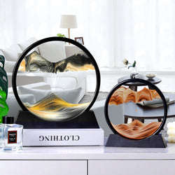 Artsy 3D Hourglass Lamp