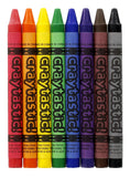 Craytastic! Bulk Crayons, 30 Individual Boxes of 8 colors/count Class Pack - Full Size, Premium (Red, Yellow, Green, Blue, Purple, Brown, Black) SAFETY TESTED COMPLIANT WITH ASTM D-4236
