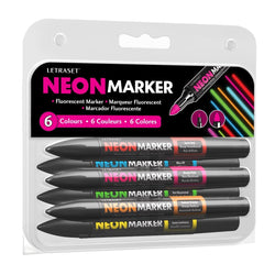 LETRASET Neon Marker, Set 1