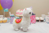 Light Autumn Llama Gifts - Llama Stuffed Animal Plush - Cute Alpaca Gifts Stuffed Animals