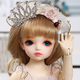 Y&D 1/6 BJD Doll Children Toy Collection 26CM 10 inches Height of Ball Joint SD Dolls(Clothes + Wig + Socks + Shoes + Hair + Makeup + Eyes + Accessories)