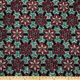 African Print Fabric Cotton Print 44'' wide Sold By The Yard (185179-3)