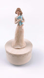 NON ROCK Angel, Couple, Mother and Daughter, Mother and Child, Woodcarving, Music Box (Baby)
