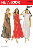 New Look Sewing Pattern 6229 Misses Dresses, Size A (8-10-12-14-16-18)