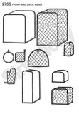 Simplicity 2753 Appliance Cover Sewing Pattern For Home Decorating by Sewing Patterns for Dummies, One Size