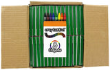 Craytastic! Bulk Crayons, 30 Individual Boxes of 8 colors/count Class Pack - Full Size, Premium (Red, Yellow, Green, Blue, Purple, Brown, Black) SAFETY TESTED COMPLIANT WITH ASTM D-4236