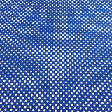 Cotton Printed Polka Dot Fabric 45" Wide 100% Cotton By The Yard Blue