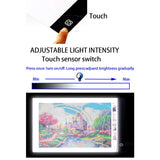 Dorhui Flip Book Kit - LED Lightbox for Drawing and Tracing & 240 Sheets Animation Paper for Kids A5 Flipbook Kit,Led Light Box USB Powered Projector Kit for Drawing, Sketching Supplies/Comic Book Kit