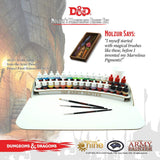 The Army Painter Dungeons and Dragons Official Paint Line Nolzurs Marvelous Brush Set