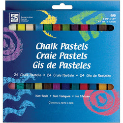 Loew-Cornell Chalk Pastels, 24-Count