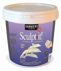 Sargent Art 22-2003 10-Pound White Sculpt-It Resalable Tub