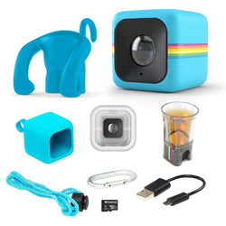 Polaroid Cube Act II - HD 1080p Mountable Weather-Resistant Lifestyle Action Video Camera & 6MP Still Camera w/Image Stabilization, Sound Recording, Low Light Capability & Other Updated Features