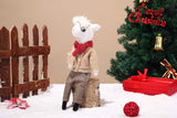 CSH Llama Stuffed Animals,Adorable Llama Plush Toy,15 inches Llama Stitch Plush Doll,Alpaca Stuffed Animal,Llama Gifts,Great Gifts for Christmas,Baby Shower,Birthday.Toy Llama Wearing Winter Scarf.
