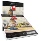 ARTEZA Watercolor Pad Expert 11x14", Pack of 2, 64 Sheets (140lb/300gsm), Cold Pressed, Acid Free Paper, 32 Sheets Each, Ideal for Watercolor Techniques and Mixed Media