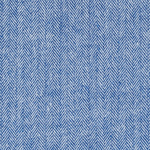 Robert Kaufman Shetland Flannel Herringbone Denim Fabric by The Yard