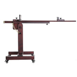 MEEDEN Artist Deluxe Tilting Easel, Professional Studio Easel, Extra Large Painting Easel Display Easel, Rosewood Finished, Holds Canvas Art up to 71" High
