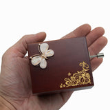 Mini Handcrank Music Box Tune of Fur Elise(Butterfly)