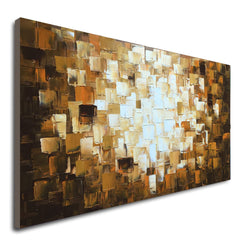 Seekland Textured Abstract Oil Paintings on Canvas Modern Art Decor Wall