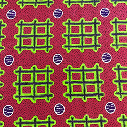 African Print Fabric Cotton Print 44'' wide Sold By The Yard (90150-5)