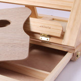 Desk Easel - Table Desk Top Easel Box with Art Supply Storage Drawer, Adjustable Easel for Painting, Drawing & Sketching