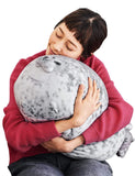 Rainlin Fidget Pillow Chubby Blob Seal Pillow Stuffed Animal Plush Toy Grey Large (23.6 inch Length)